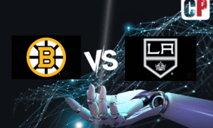 Boston Bruins at Los Angeles Kings AI NHL Prediction 10/21/2023
