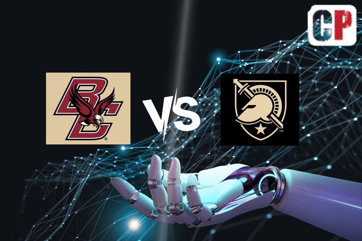 Boston College Eagles at Army Black Knights AI NCAA Football Prediction 10/7/2023