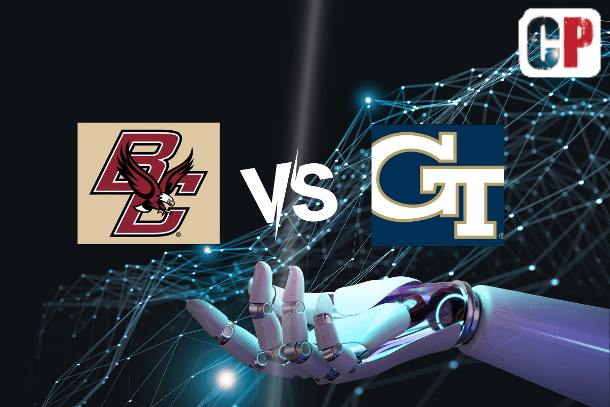 Boston College Eagles at Georgia Tech Yellow Jackets AI NCAA Football Prediction 10/21/2023