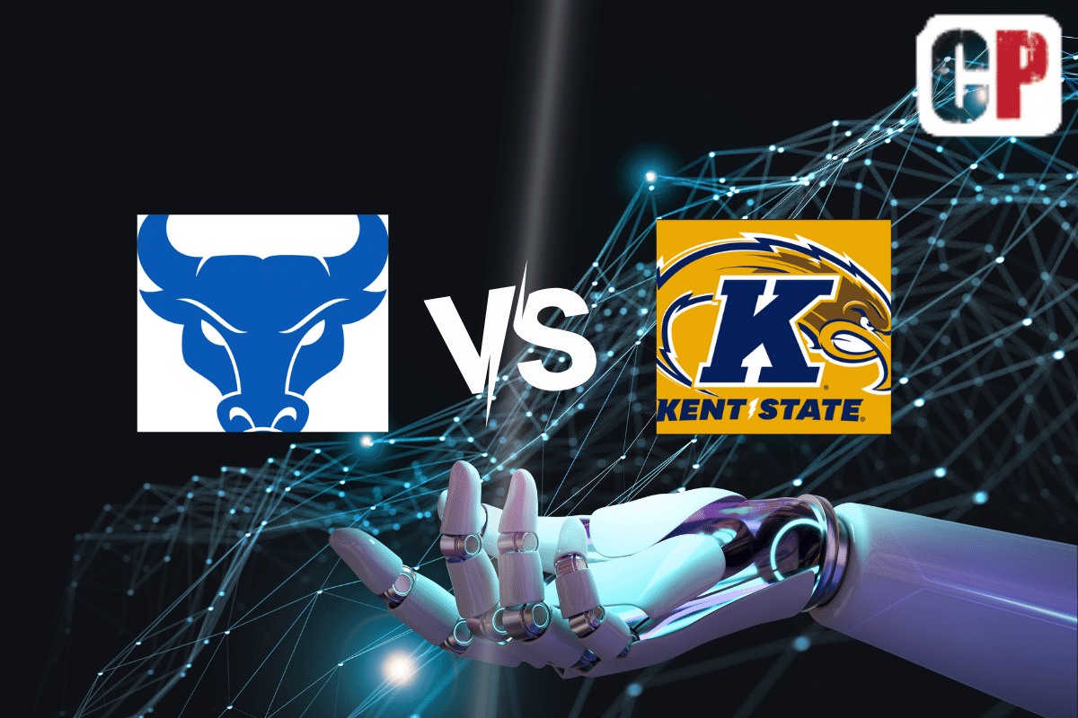 Buffalo Bulls at Kent State Golden Flashes AI NCAA Football Prediction 10/21/2023