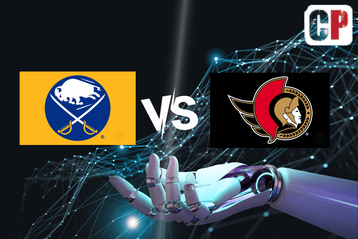 Buffalo Sabres at Ottawa Senators AI NHL Prediction 10/24/2023