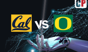 California Golden Bears at Oregon Ducks AI NCAA Football Prediction 11/4/2023