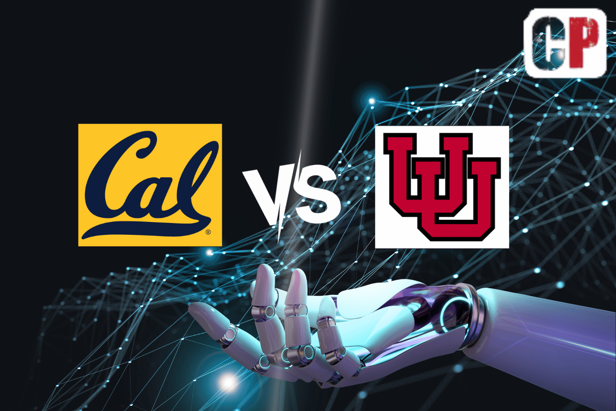 California Golden Bears at Utah Utes AI NCAA Football Prediction 10/14/2023