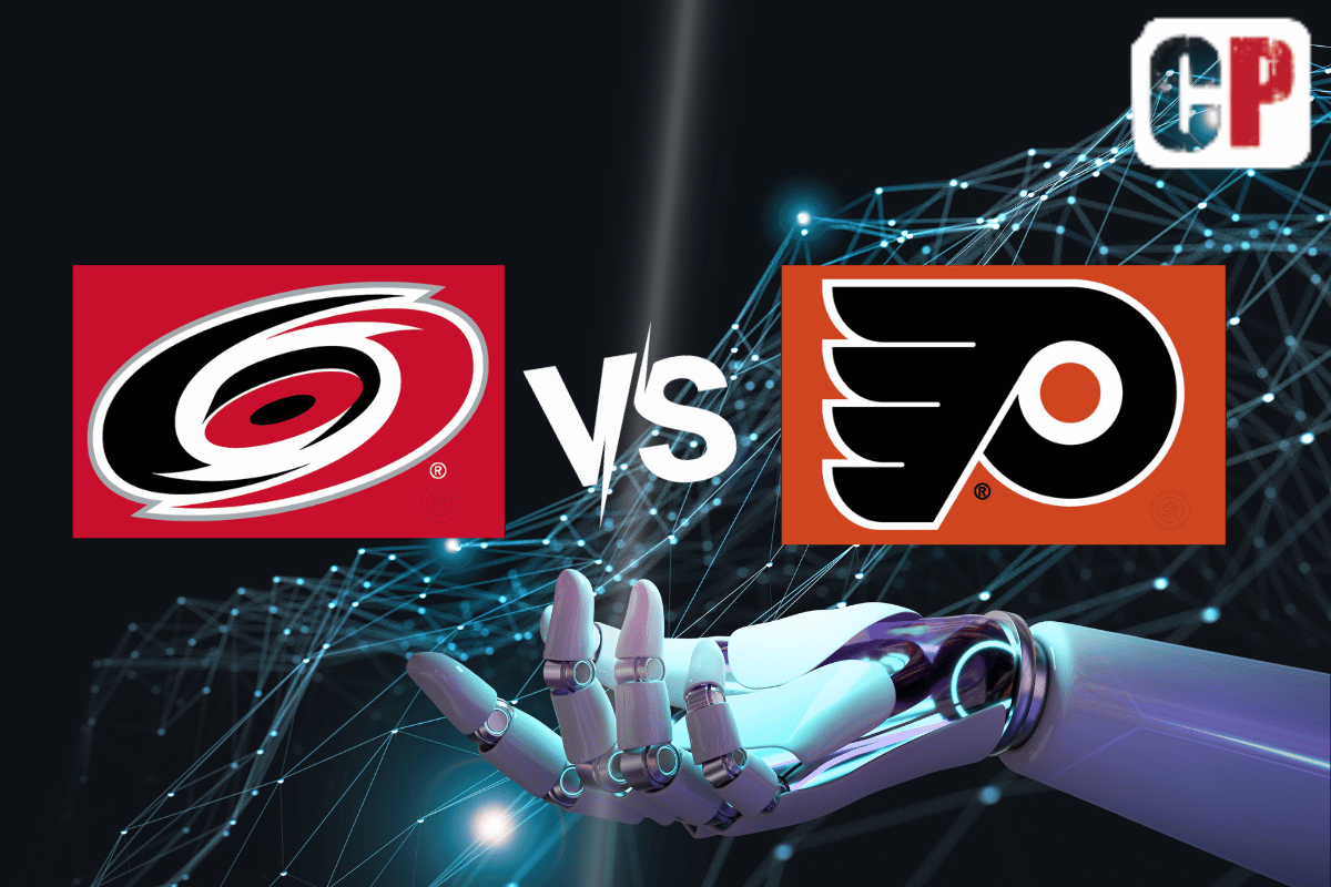 Carolina Hurricanes at Philadelphia Flyers AI NHL Prediction 10/30/2023