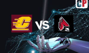 Central Michigan Chippewas at Ball State Cardinals AI NCAA Football Prediction 10/21/2023