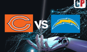 Chicago Bears at Los Angeles Chargers AI NFL Prediction 10/29/2023