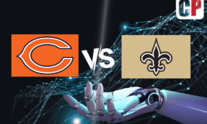 Chicago Bears at New Orleans Saints AI NFL Prediction 11/5/2023
