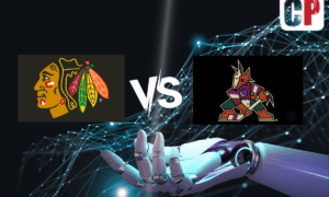 Chicago Blackhawks at Arizona Coyotes AI NHL Prediction 10/30/2023