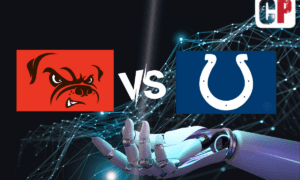 Cleveland Browns at Indianapolis Colts AI NFL Prediction 10/22/2023
