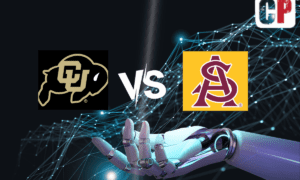 Colorado Buffaloes at Arizona State Sun Devils AI NCAA Football Prediction 10/7/2023