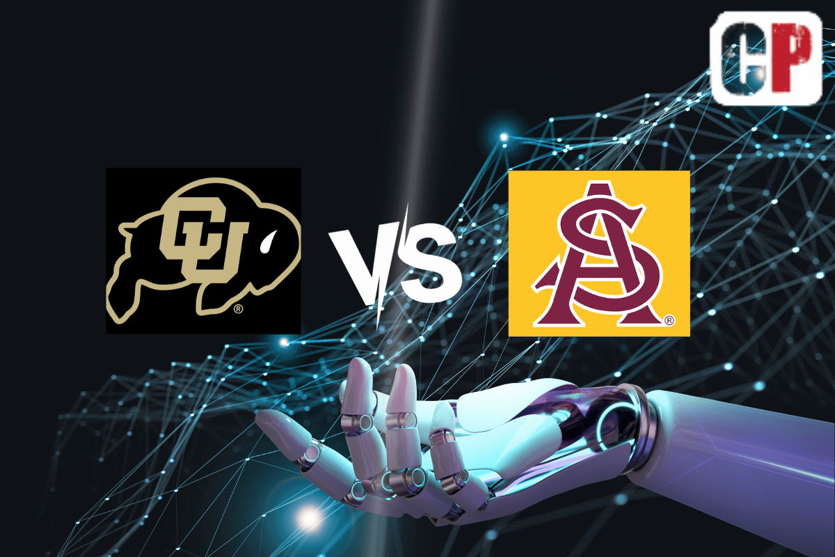 Colorado Buffaloes at Arizona State Sun Devils AI NCAA Football Prediction 10/7/2023