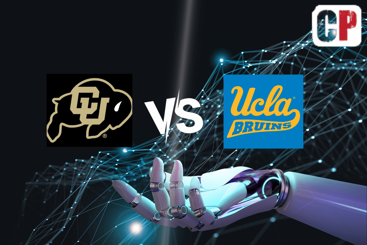 Colorado Buffaloes at UCLA Bruins AI NCAA Football Prediction 10/28/2023