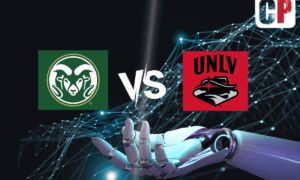 Colorado State Rams at UNLV Rebels AI NCAA Football Prediction 10/21/2023