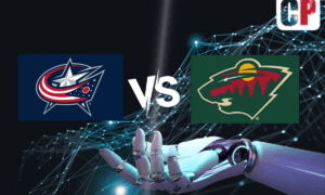 Columbus Blue Jackets at Minnesota Wild AI NHL Prediction 10/21/2023