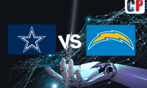 Dallas Cowboys at Los Angeles Chargers AI NFL Prediction 10/16/2023