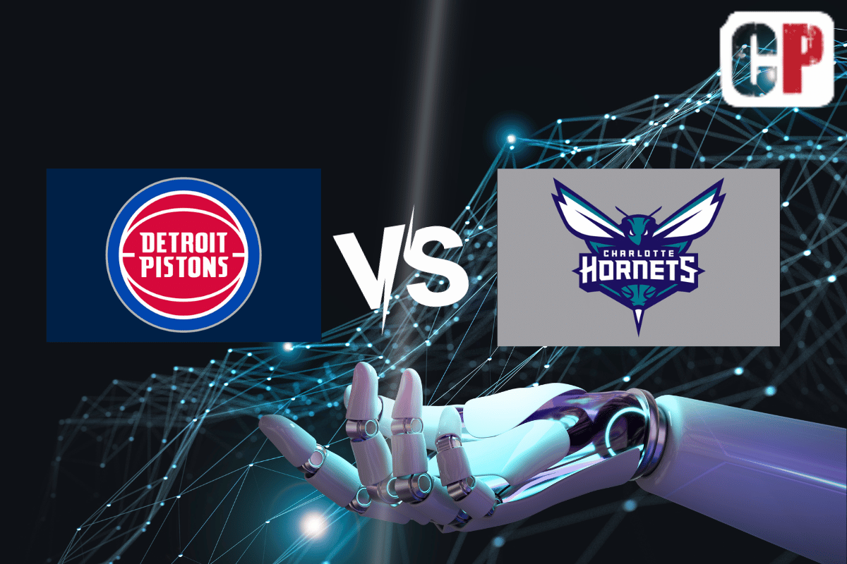 Detroit Pistons at Charlotte Hornets AI NBA Prediction 10/27/2023