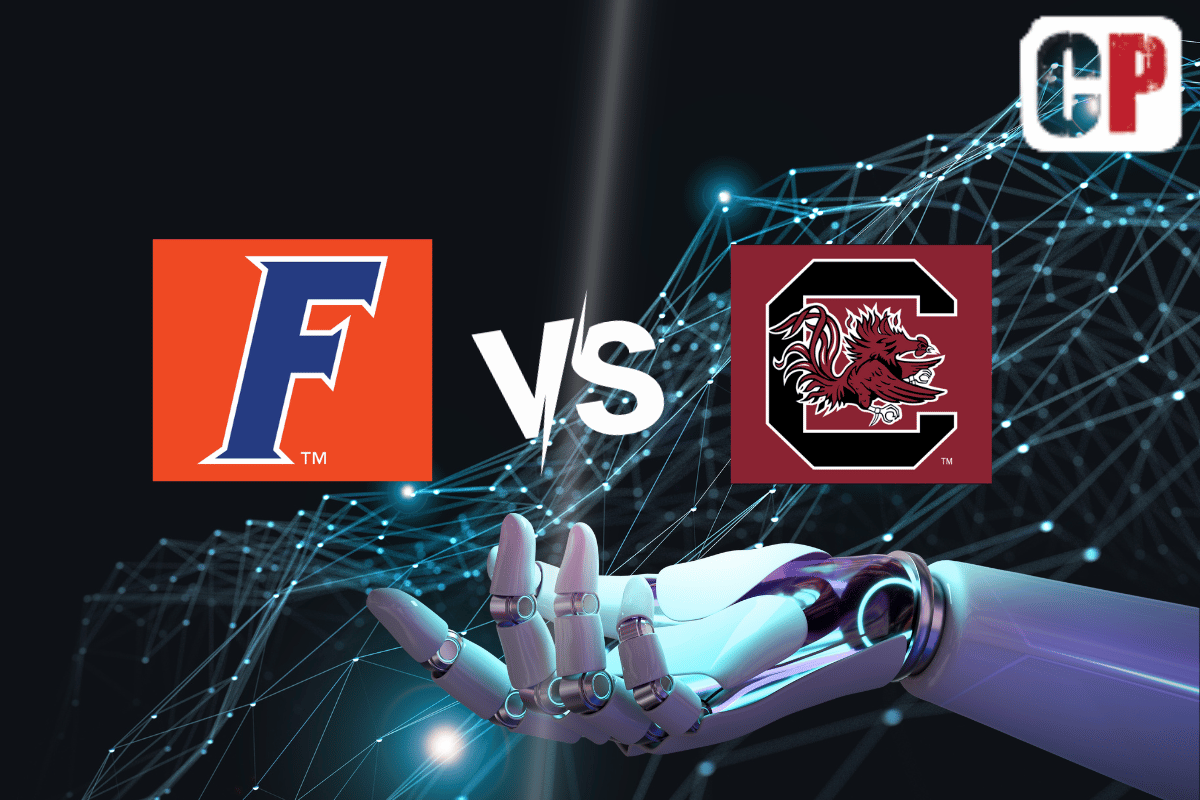 Florida Gators at South Carolina Gamecocks AI NCAA Football Prediction 10/14/2023