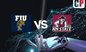Florida International Panthers at New Mexico State Aggies AI NCAA Football Prediction 10/4/2023