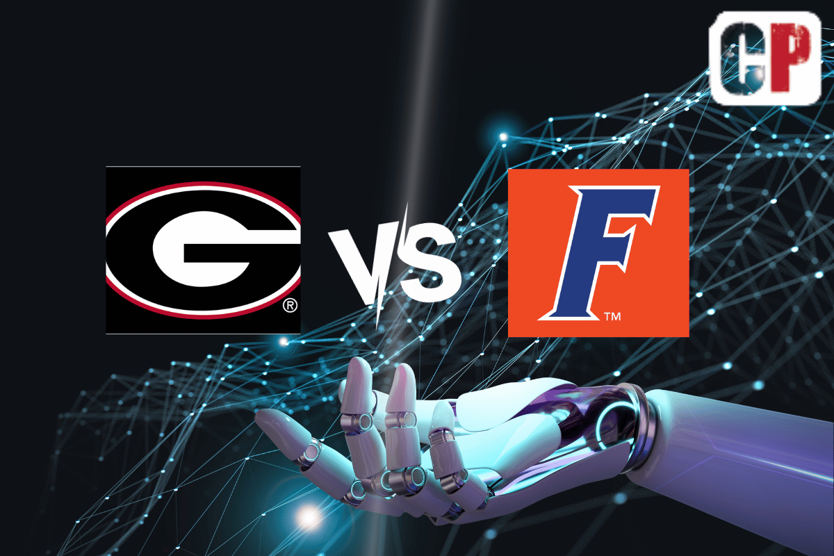 Georgia Bulldogs at Florida Gators AI NCAA Football Prediction 10/28/2023