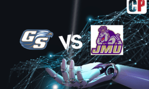 Georgia Southern Eagles at James Madison Dukes AI NCAA Football Prediction 10/14/2023