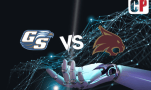 Georgia Southern Eagles at Texas State Bobcats AI NCAA Football Prediction 11/4/2023