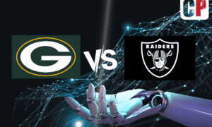 Green Bay Packers at Las Vegas Raiders AI NFL Prediction 10/9/2023