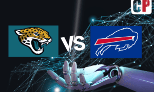 Jacksonville Jaguars at Buffalo Bills AI NFL Prediction 10/8/2023