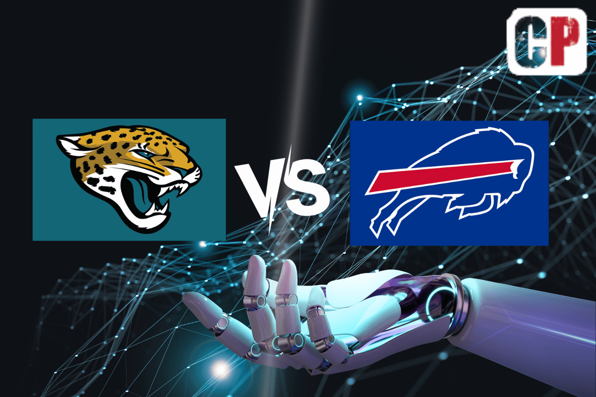 Jacksonville Jaguars at Buffalo Bills AI NFL Prediction 10/8/2023