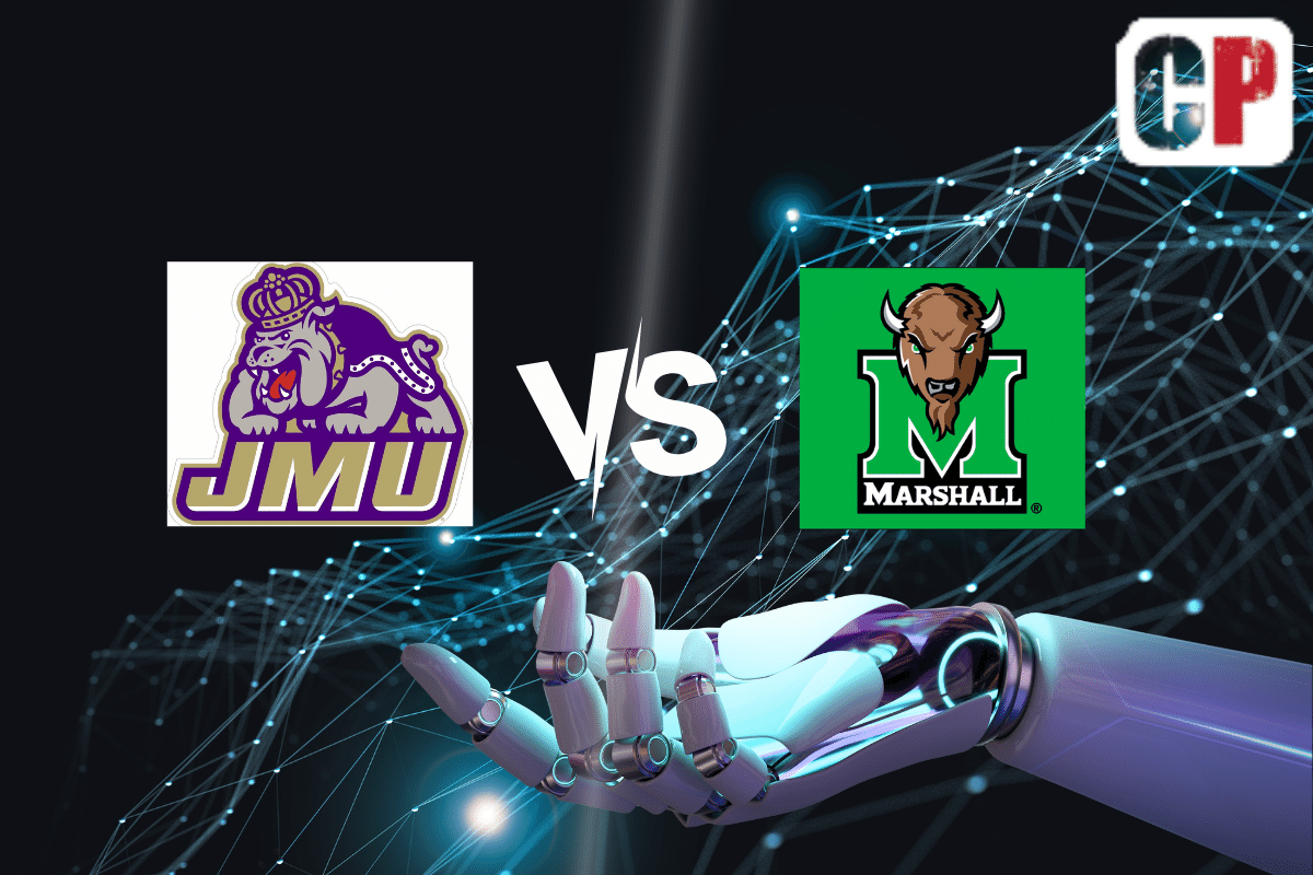 James Madison Dukes at Marshall Thundering Herd AI NCAA Football Prediction 10/19/2023