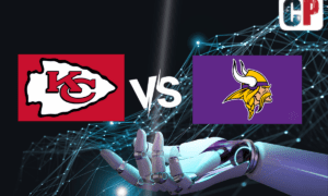 Kansas City Chiefs at Minnesota Vikings AI NFL Prediction 10/8/2023