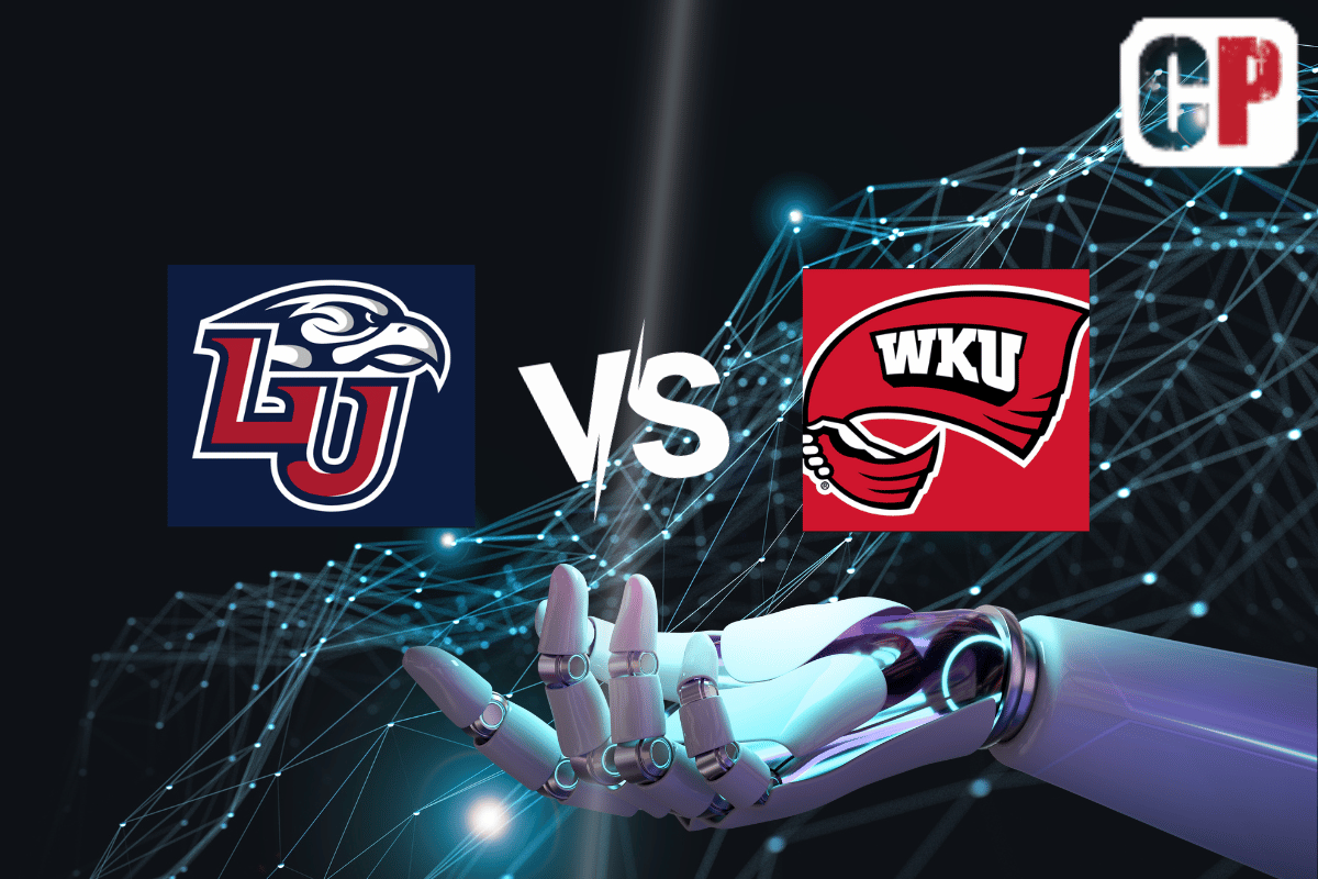 Liberty Flames at Western Kentucky Hilltoppers AI NCAA Football Prediction 10/24/2023