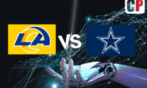 Los Angeles Rams at Dallas Cowboys AI NFL Prediction 10/29/2023
