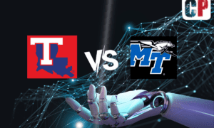 Louisiana Tech Bulldogs at Middle Tennessee Blue Raiders AI NCAA Football Prediction 10/10/2023