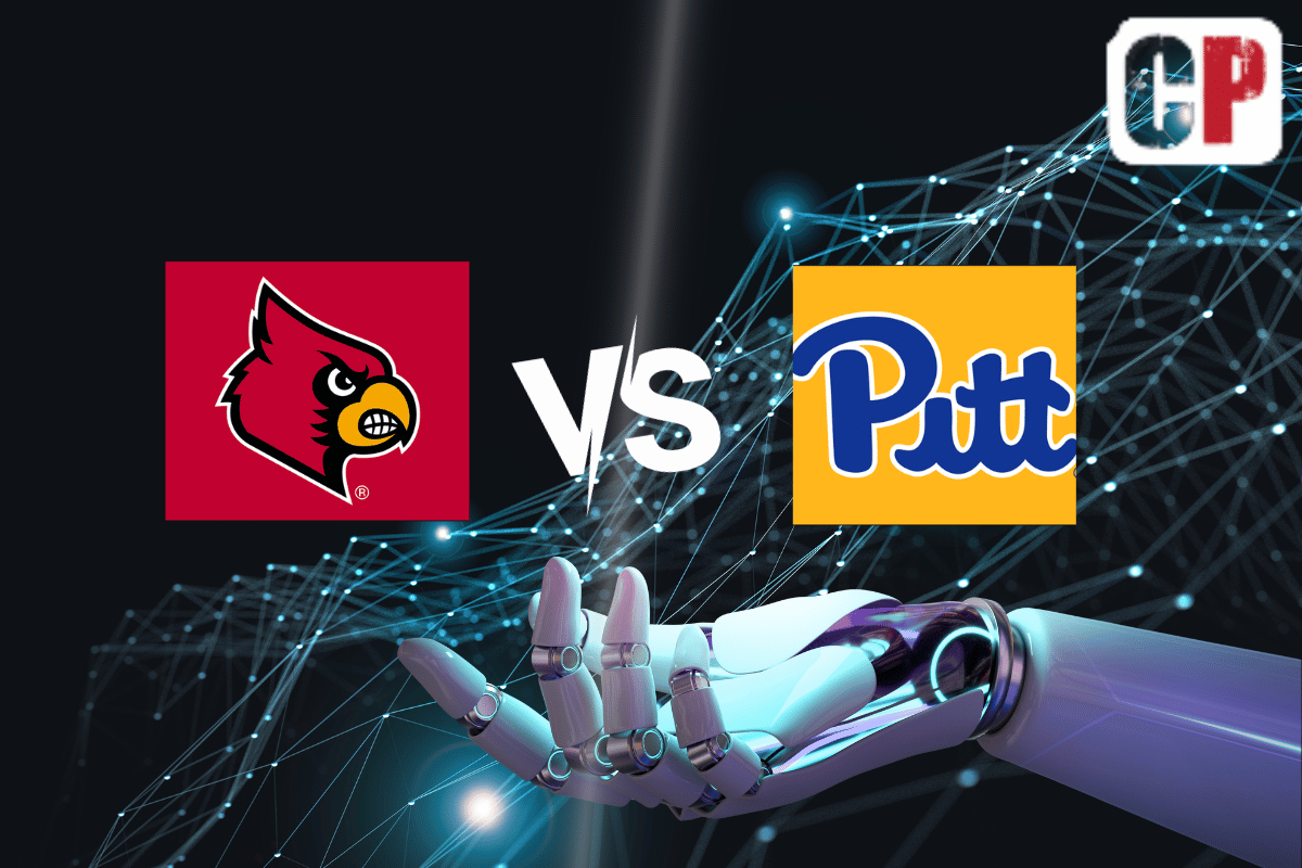 Louisville Cardinals at Pittsburgh Panthers AI NCAA Football Prediction 10/14/2023