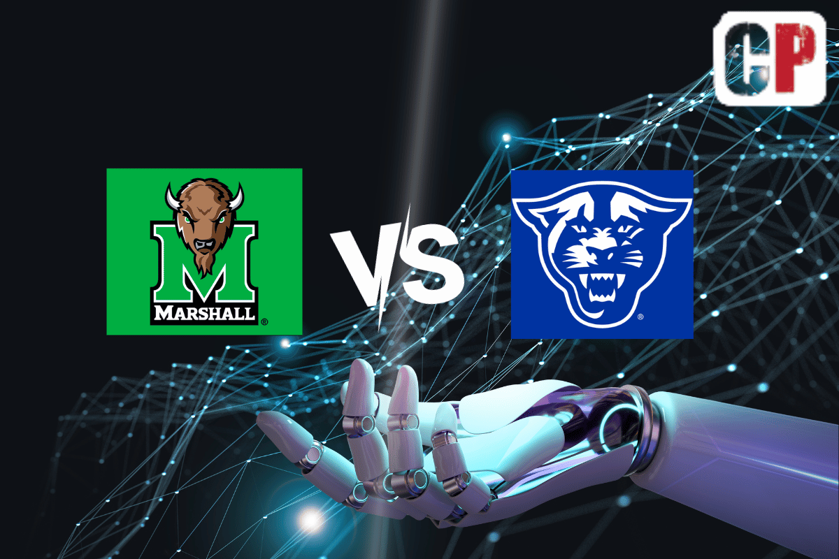 Marshall Thundering Herd at Georgia State Panthers AI NCAA Football Prediction 10/14/2023