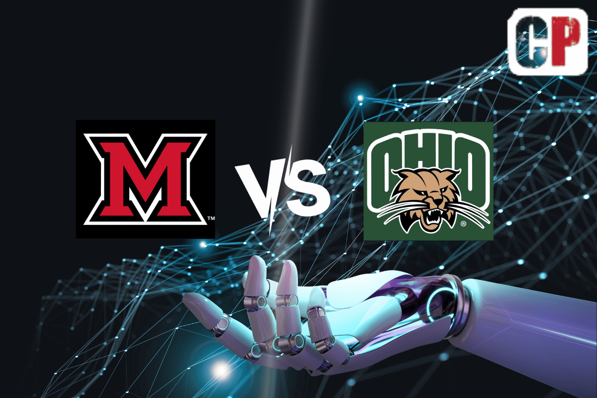 Miami (OH) RedHawks at Ohio Bobcats AI NCAA Football Prediction 10/28/2023