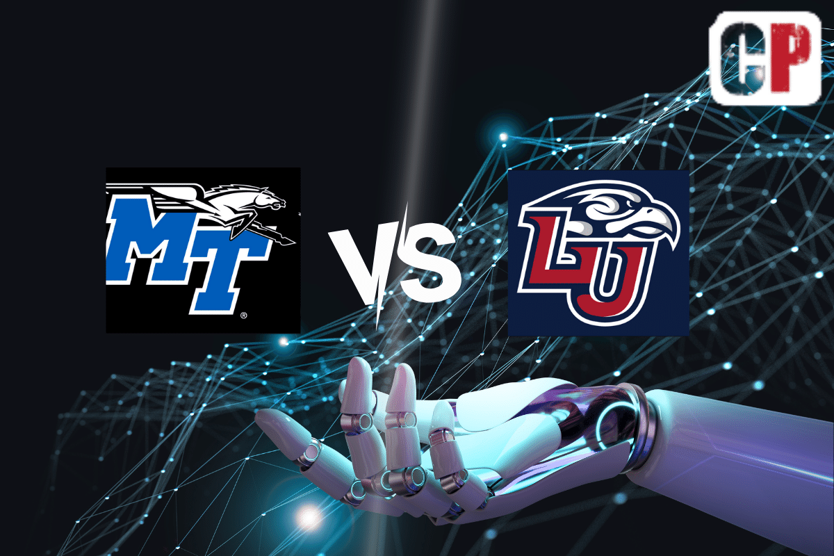 Middle Tennessee Blue Raiders at Liberty Flames AI NCAA Football Prediction 10/17/2023