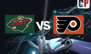 Minnesota Wild at Philadelphia Flyers AI NHL Prediction 10/26/2023