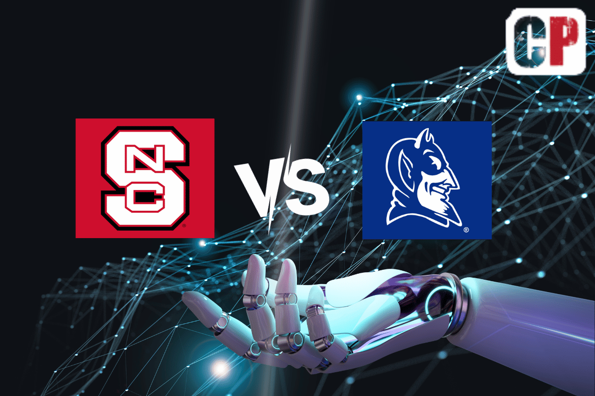 NC State Wolfpack at Duke Blue Devils AI NCAA Football Prediction 10/14/2023