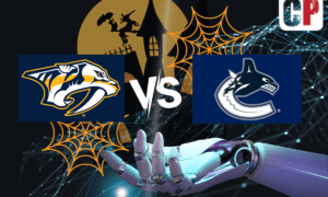 Nashville Predators at Vancouver Canucks AI NHL Prediction 10/31/2023