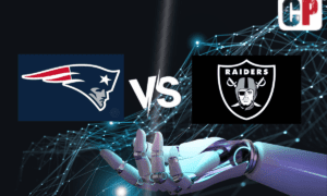 New England Patriots at Las Vegas Raiders AI NFL Prediction 10/15/2023