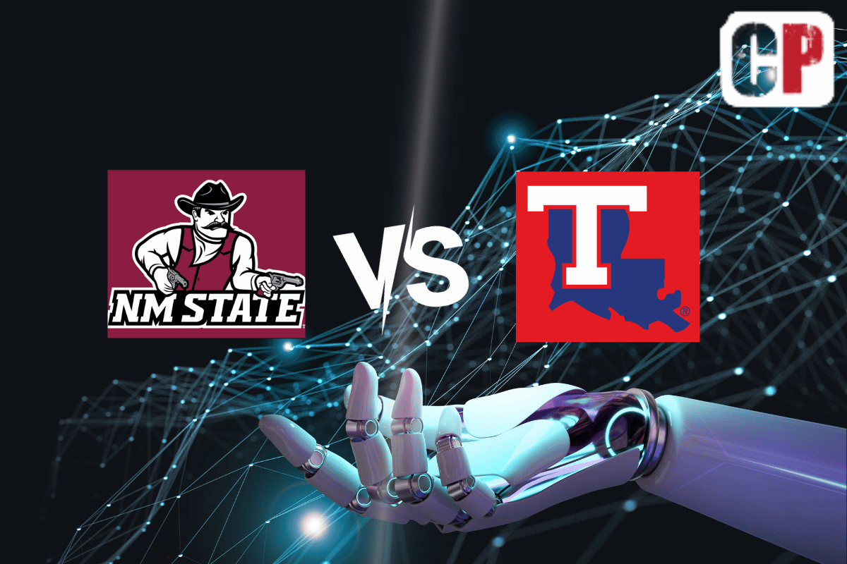 New Mexico State Aggies at Louisiana Tech Bulldogs AI NCAA Football Prediction 10/24/2023