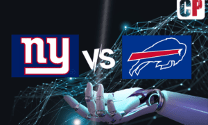 New York Giants at Buffalo Bills AI NFL Prediction 10/15/2023