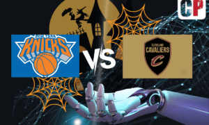 New York Knicks at Cleveland Cavaliers AI NBA Prediction 10/31/2023