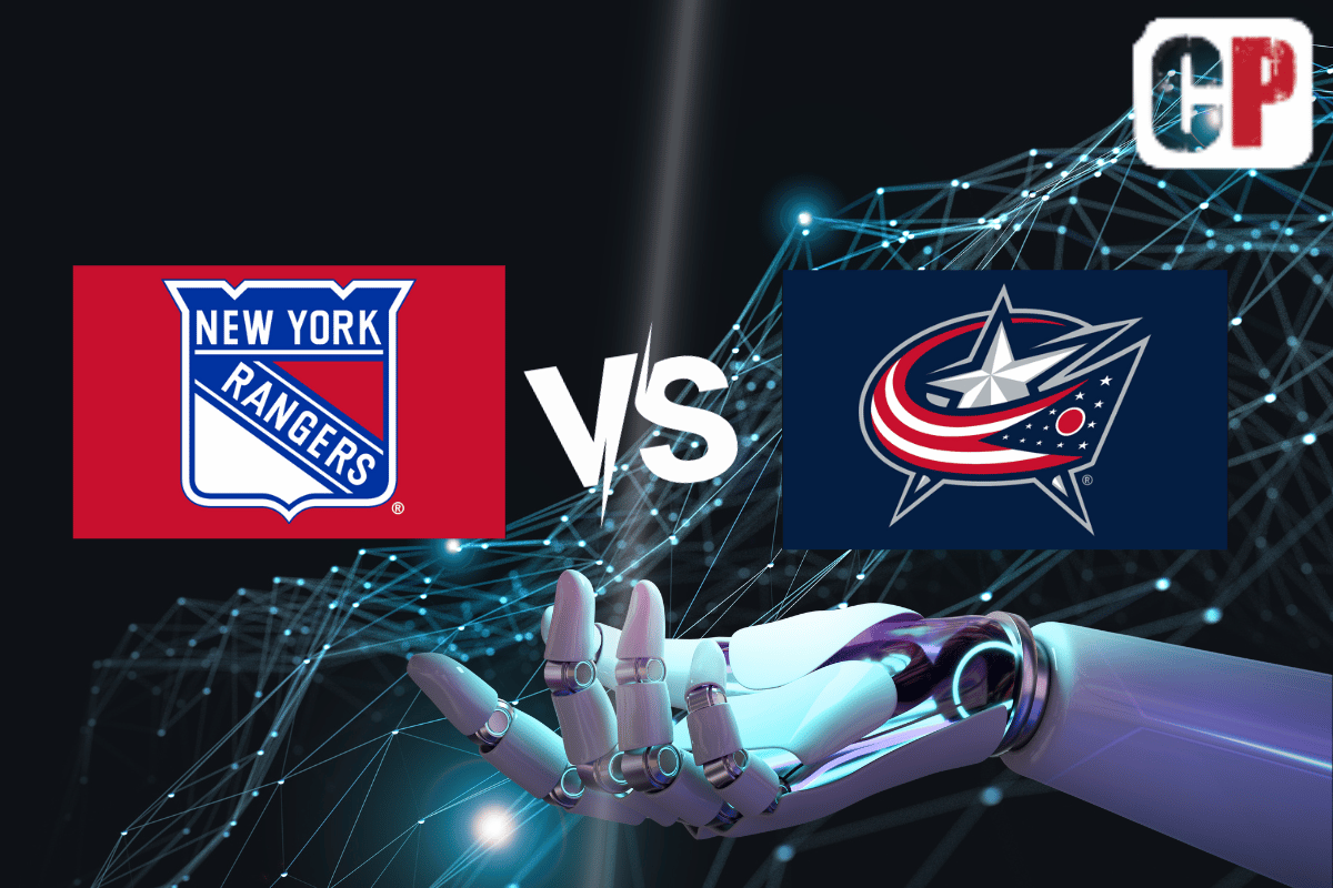 New York Rangers at Columbus Blue Jackets AI NHL Prediction 10/14/2023