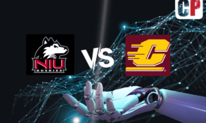 Northern Illinois Huskies at Central Michigan Chippewas AI NCAA Football Prediction 10/31/2023