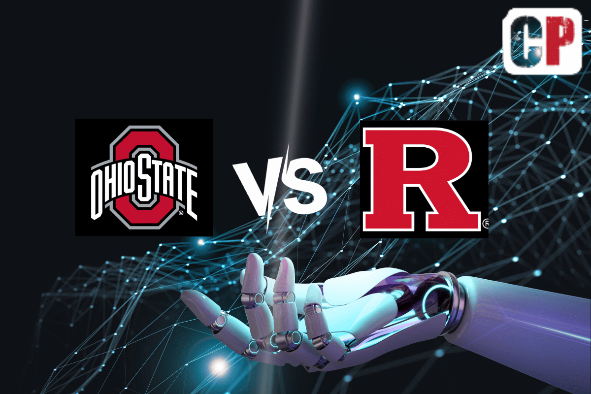 Ohio State Buckeyes at Rutgers Scarlet Knights AI NCAA Football Prediction 11/4/2023