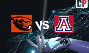 Oregon State Beavers at Arizona Wildcats AI NCAA Football Prediction 10/28/2023