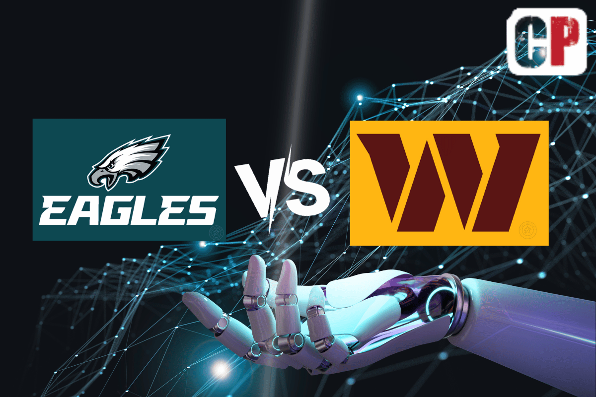 Philadelphia Eagles at Washington Commanders AI NFL Prediction 10/29/2023