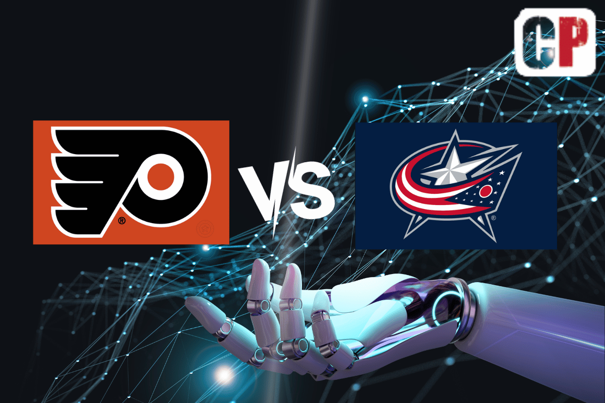 Philadelphia Flyers at Columbus Blue Jackets AI NHL Prediction 10/12/2023